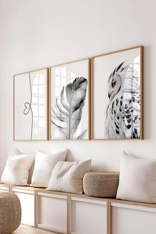 Set de pictură decorativă, Ç-300690, Sticla PVC, Multicolor