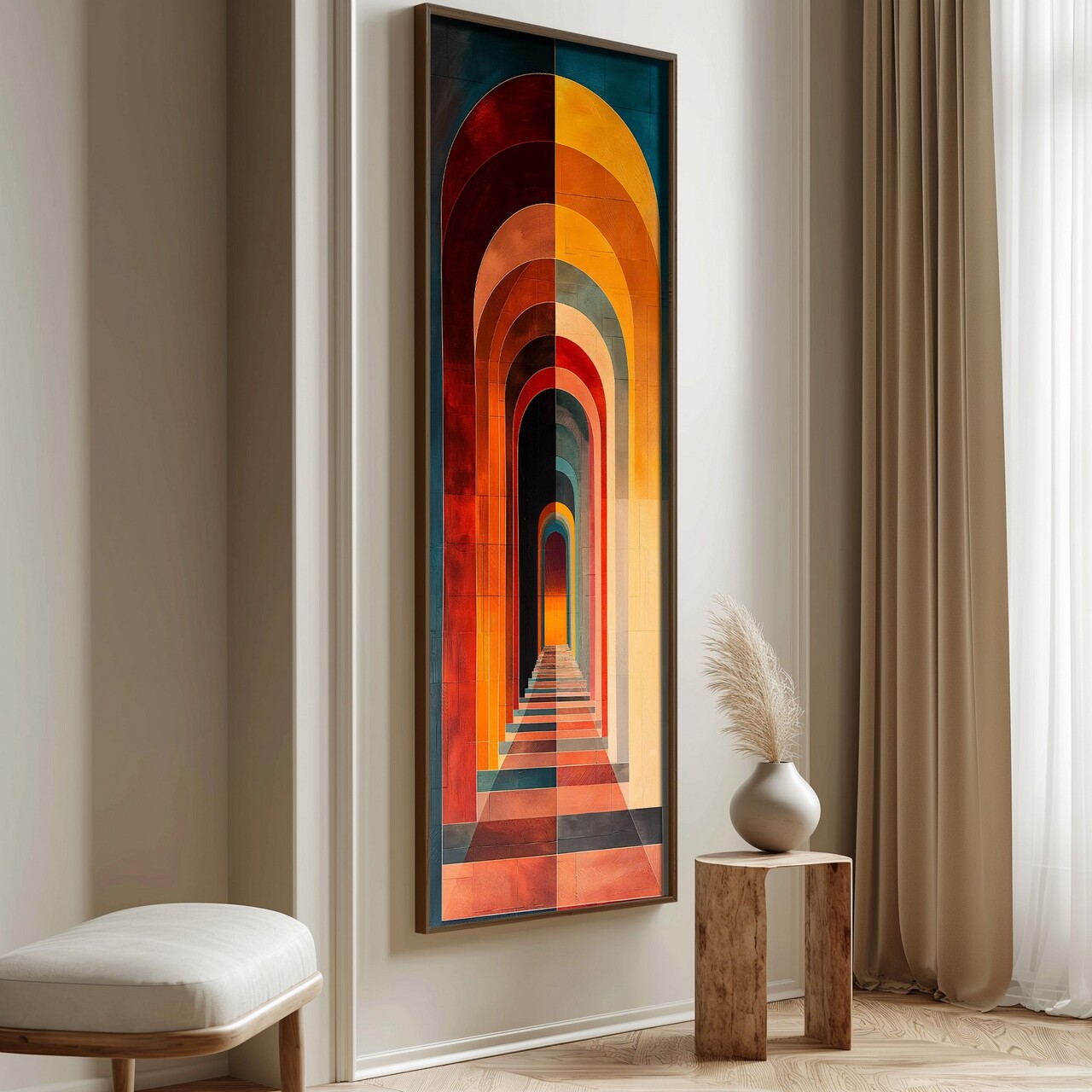 Tablou decorativ, LONG006-S/120-40, Imprimat UV, Multicolor - view 4