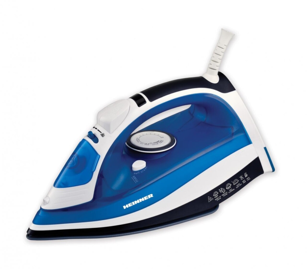 Fier de calcat Azuritte, Heinner, 2400W, albastru