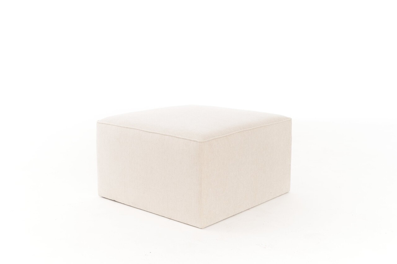 Taburet, Atelier del Sofa, 825BLC5192, Lemn, Crem - view 5