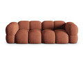 Canapea 4 locuri, Loretto, Cosmopolitan Design, 250x100x68 cm, tesatura structurata, corai
