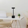 Lampa de masa, Fresno, 119FRS1417, Metal, Negru