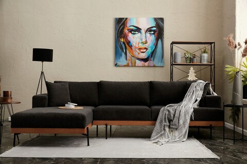 Coltar, balcab home, 825blc2815, lemn de fag, antracit / negru