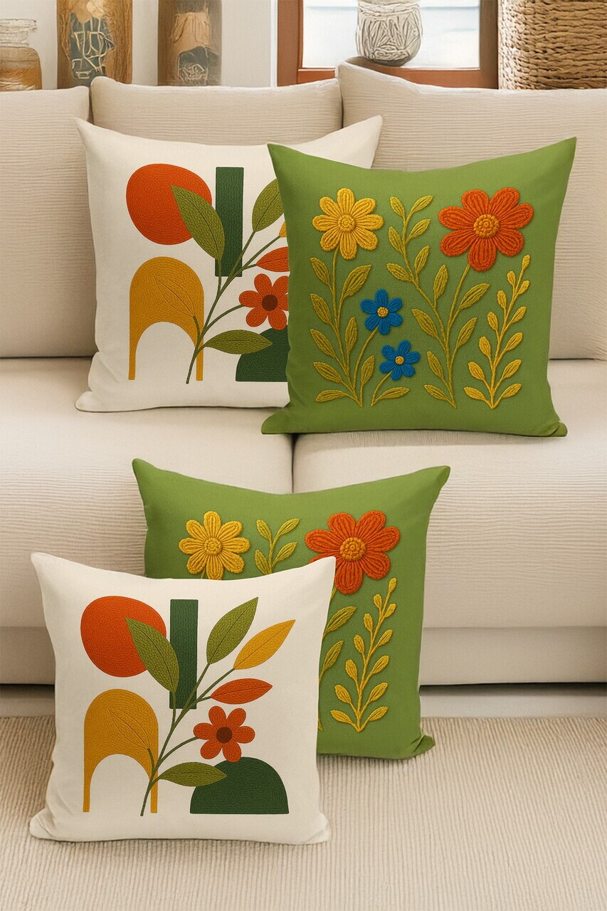 Set fete de perna, Artpnchset4-11, Poliester, Multicolor — imaginea 2