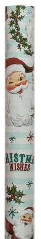 Hartie pentru impachetat Santa, Decoris, 500x70 cm, hartie, multicolor
