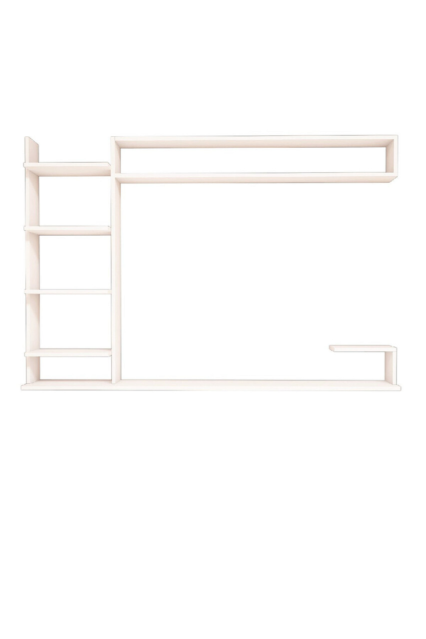 Comoda TV, Hanah Home, Noble, 180x121.8x29.6 cm, Alb - view 3