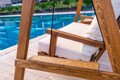 Balansoar de gradina 2 locuri, Swingo, Pera 2000, 203x116x180 cm, Cadru: 100% MID, Bej