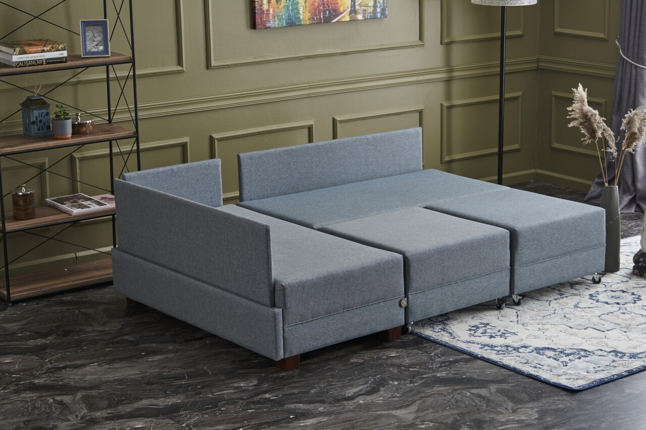 Coltar, Atelier del Sofa, 613LFS1165, Albastru — imaginea 3