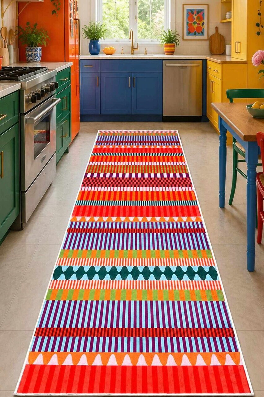 Covor, Cadrey, 140x190 cm, Multicolor — imaginea 4