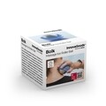 Minge de masaj cu efect de racire 2-in-1 Bolk InnovaGoods, 8 x 7 cm, inox/cauciuc