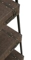 Biblioteca Travel, Mauro Ferretti, 86.5 x 55 x 181 cm, fier/MDF/piele ecologica