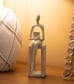 Figurina /sculptura decorativa Stons Single, Mauro Ferretti, 8.5x6.5x24 cm, polirasina, crem