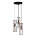 Lustra, Tatum, 584TTM1318, Metal, Negru