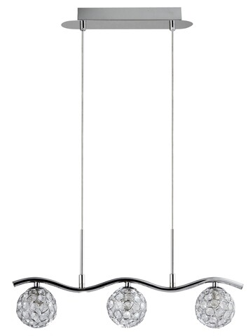 Lustra starlet, candellux, 49 x 110 cm, 3 x g9, 40w, crom