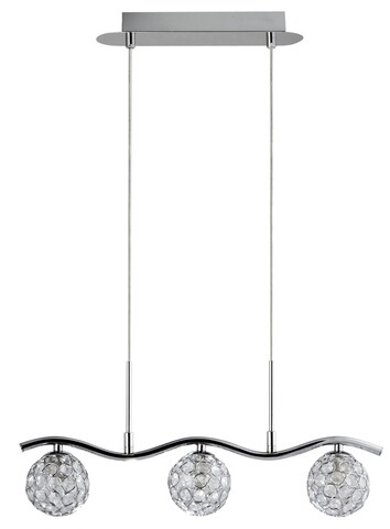 Poza Lustra Starlet, Candellux, 49 x 110 cm, 3 x G9, 40W, crom