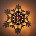 Lampa de perete, Shadow, 606 - A, E27, 100 W, metal/MDF, negru