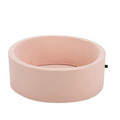 Piscina cu bile, Bubble Pops, 150 bile, Ø85 x 30 cm, bumbac/plastic, roz