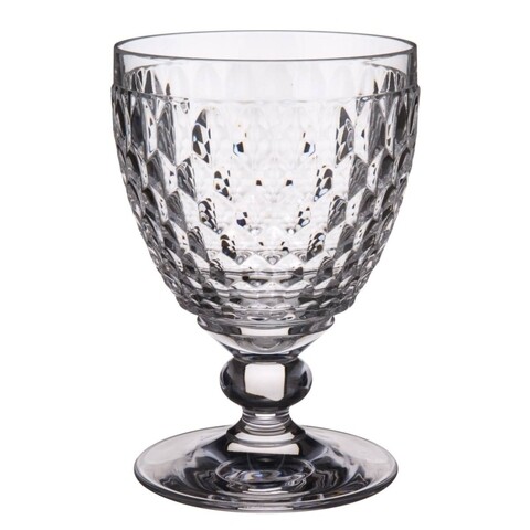Set 4 pahare de vin rosu, Villeroy & Boch, Boston, 310 ml, sticla cristal, transparent