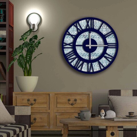 Ceas de perete, 5050ms-065, mdf, ø50 cm, multicolor