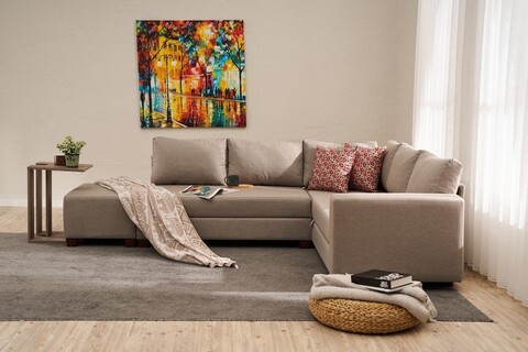 Coltar, Balcab Home, 825BLC5256, Cadru: PAL/LEMN, Bej