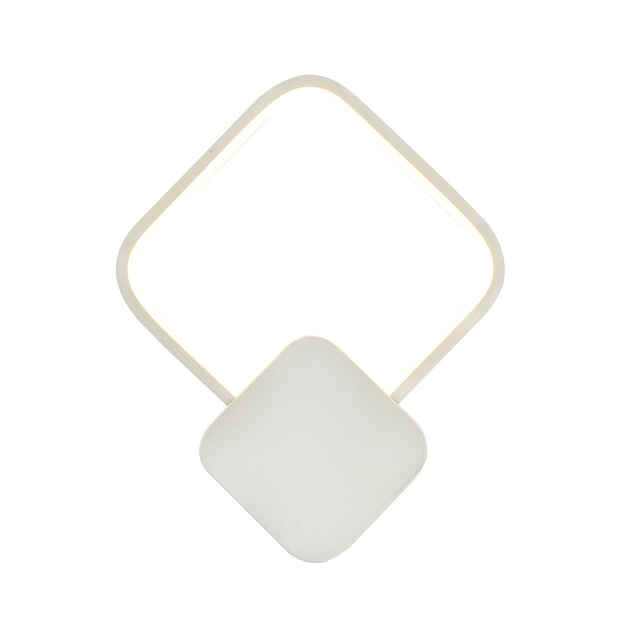 Aplica de perete, L1858 - White, Lightric, 35 x 28 x 4 cm, LED, 15W, alb
