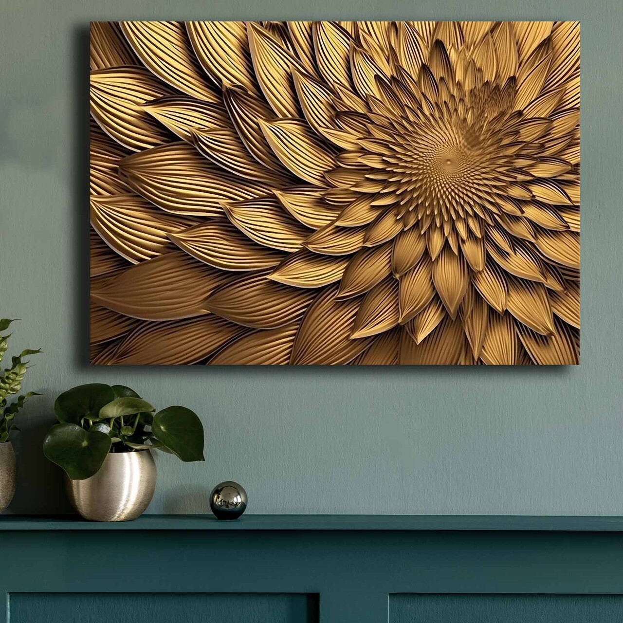 Tablou decorativ 70100GSC-024 Lemn Multicolor