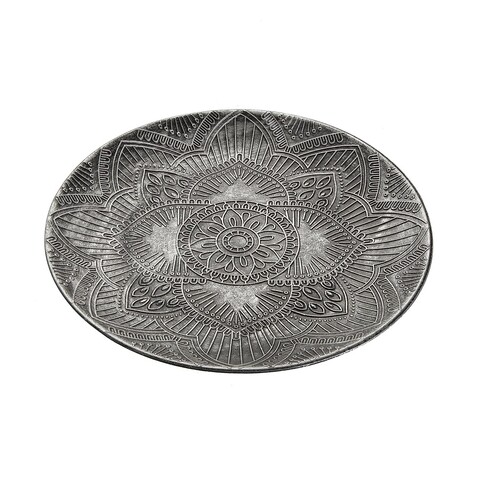 Platou decorativ / decoratiune pentru centrul mesei Mandala, Versa, 34.5 x 3 cm, MDF