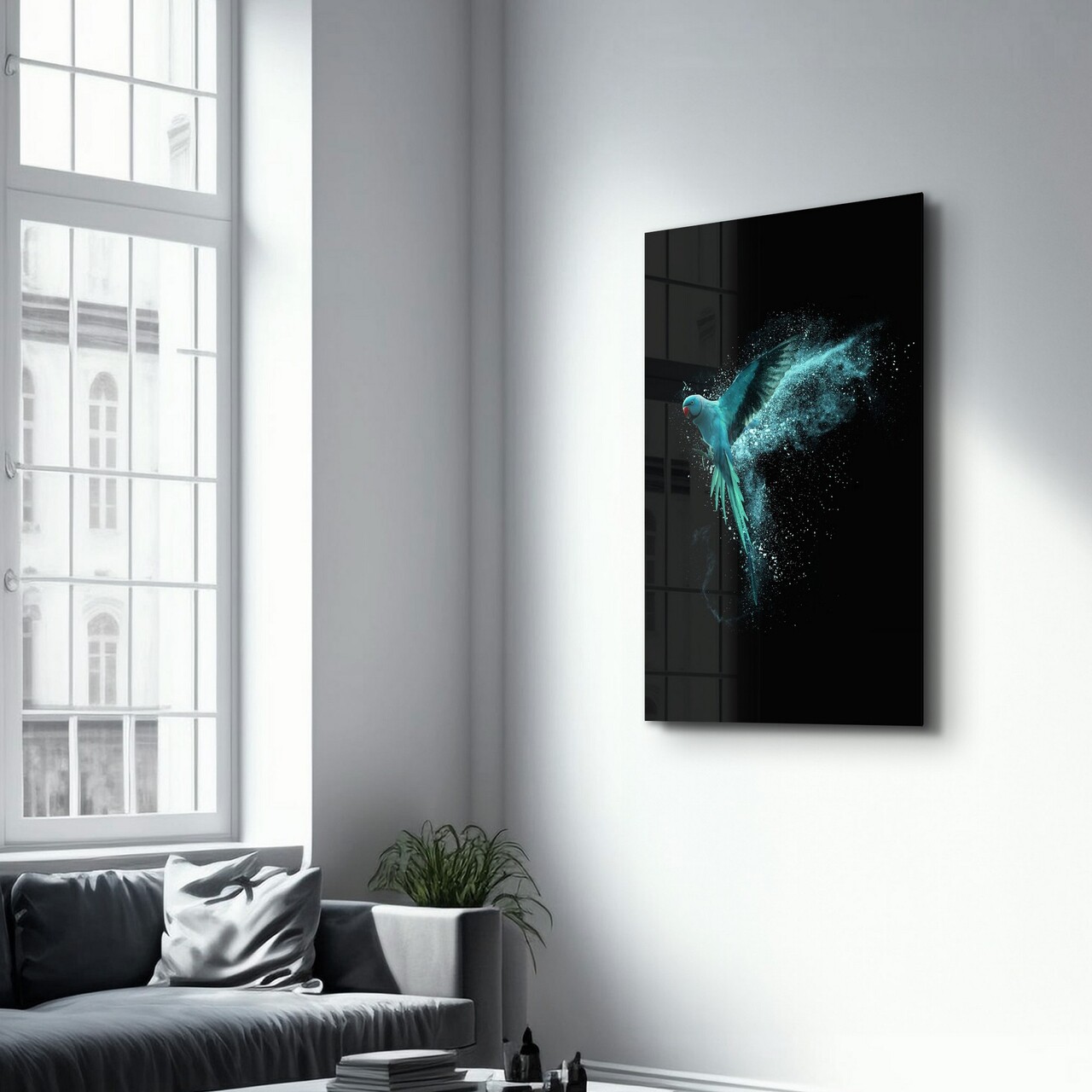 Tablou decorativ, CAM-5085, Dimensiuni: 46 x 72 cm, Multicolor - view 4