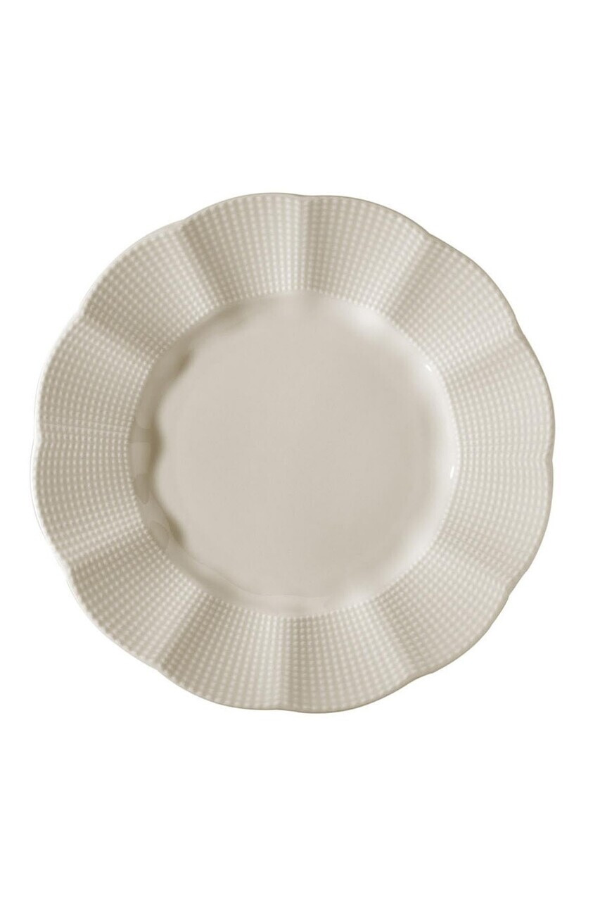 Serviciu de masa, Hermia, 710KTP9735, Portelan, Farfurie: 22 cm (6 bucăți), Alb - view 8