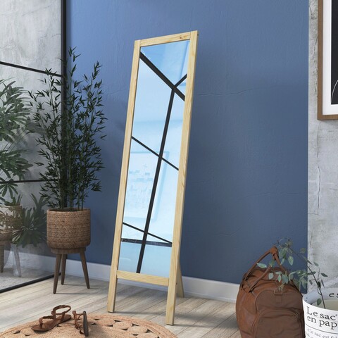 Oglinda decorativa, Rani, EF102, 38x145x4 cm, PAL, Stejar mezoni.ro