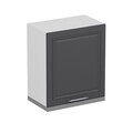 Dulap pentru bucatarie, Hanah Home, Minar, 60x60x37 cm, Alb / Antracit