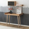 Birou, Mod Design, Brush, Stejar / Gri închis
