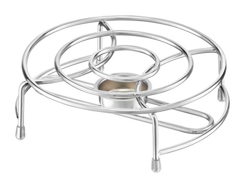 Suport rotund pentru chafing dish Caldo, Domotti, 17 cm, inox