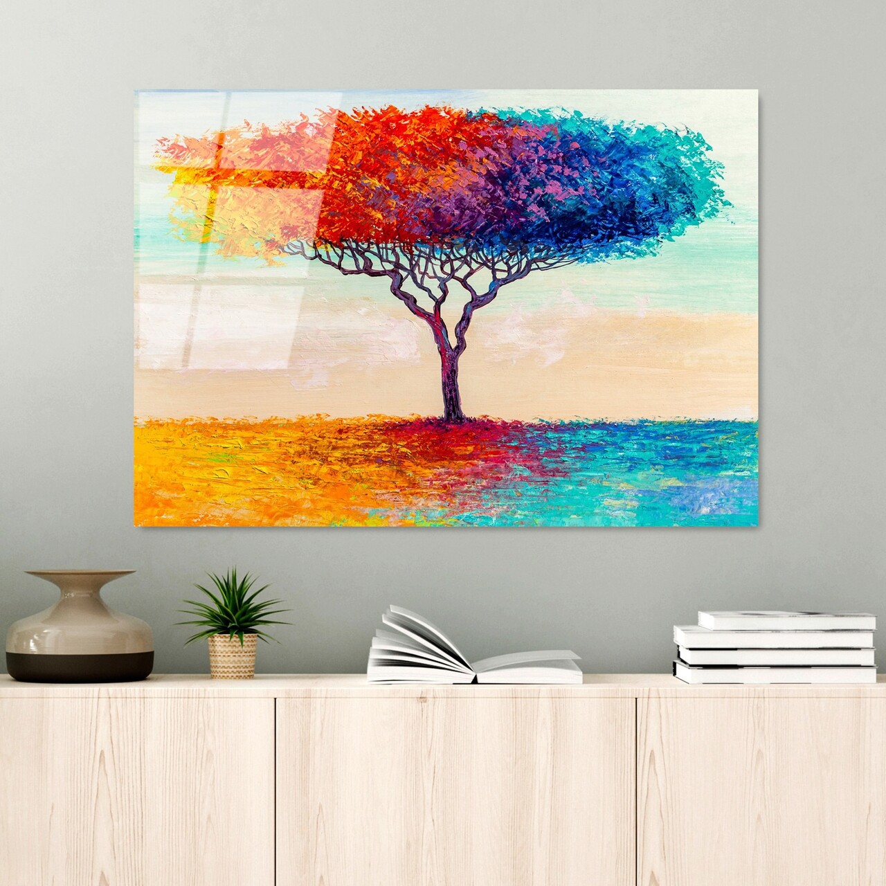 Tablou decorativ UV-769 70 x 100 70 x 100 cm Multicolor