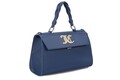 Geanta Juicy Couture 175, 30x14x20 cm, piele ecologica, albastru inchis
