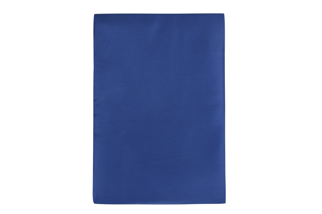 Cearceaf de pat cu elastic Satin Single (FR) (IT) (ES) DE), L'essentiel Maison, De Dark Blue, Albastru inchis - imagine 4