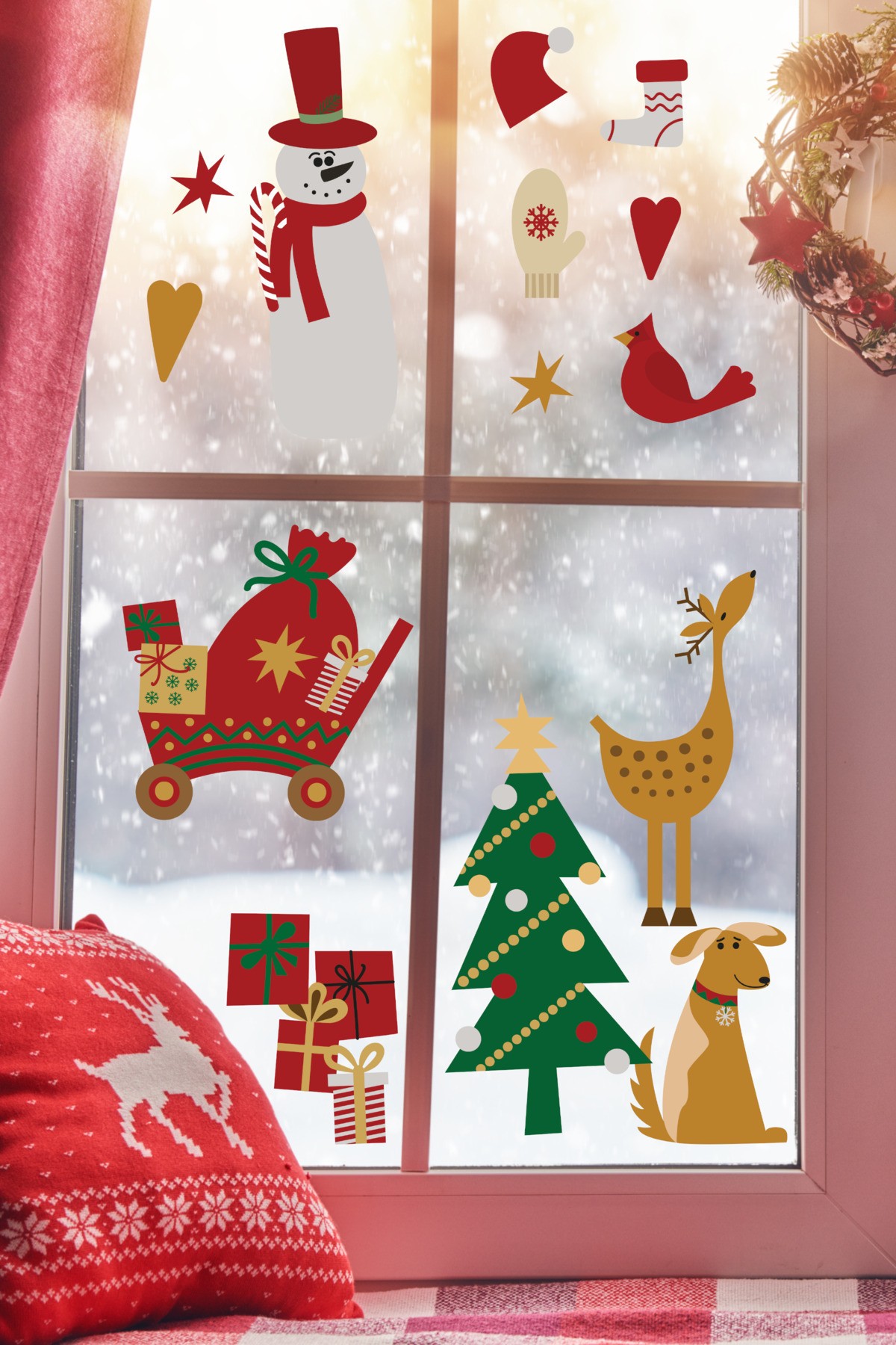 Sticker decorativ, 409024, Dimensiune: 40 x 100 cm, Multicolor