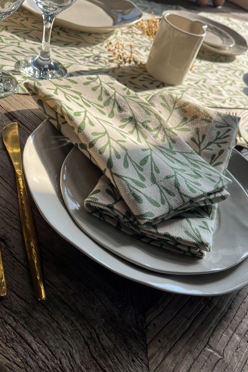 Traversa de masa, SX - Kitchen, 626SRT1147, Poliester , Dimensiune: 45 x 150 cm (1 bucată), Bej