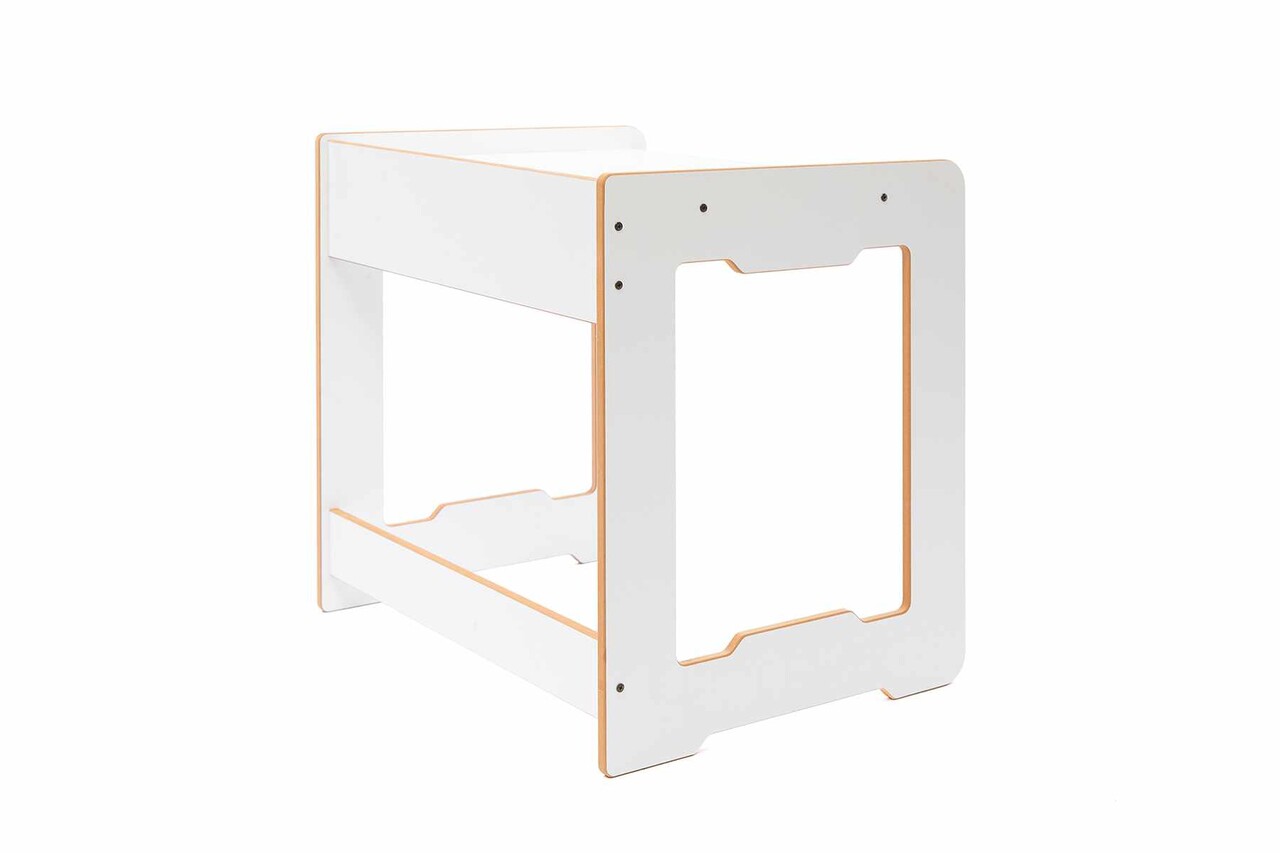 Set masa si scaun pentru copii, Hanah Home, Seagull, Alb - view 5