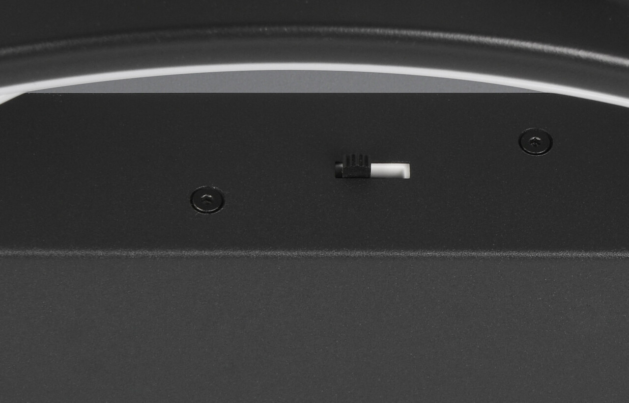 Plafoniera Darvin, TRIO, 64x49x16 cm, 34W, 1x SMD, metal, negru mat