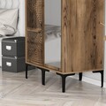 Dulap pentru haine, Hommy Craft, Kumsal PR, 80x47.5x201.4 cm, PAL, Maro