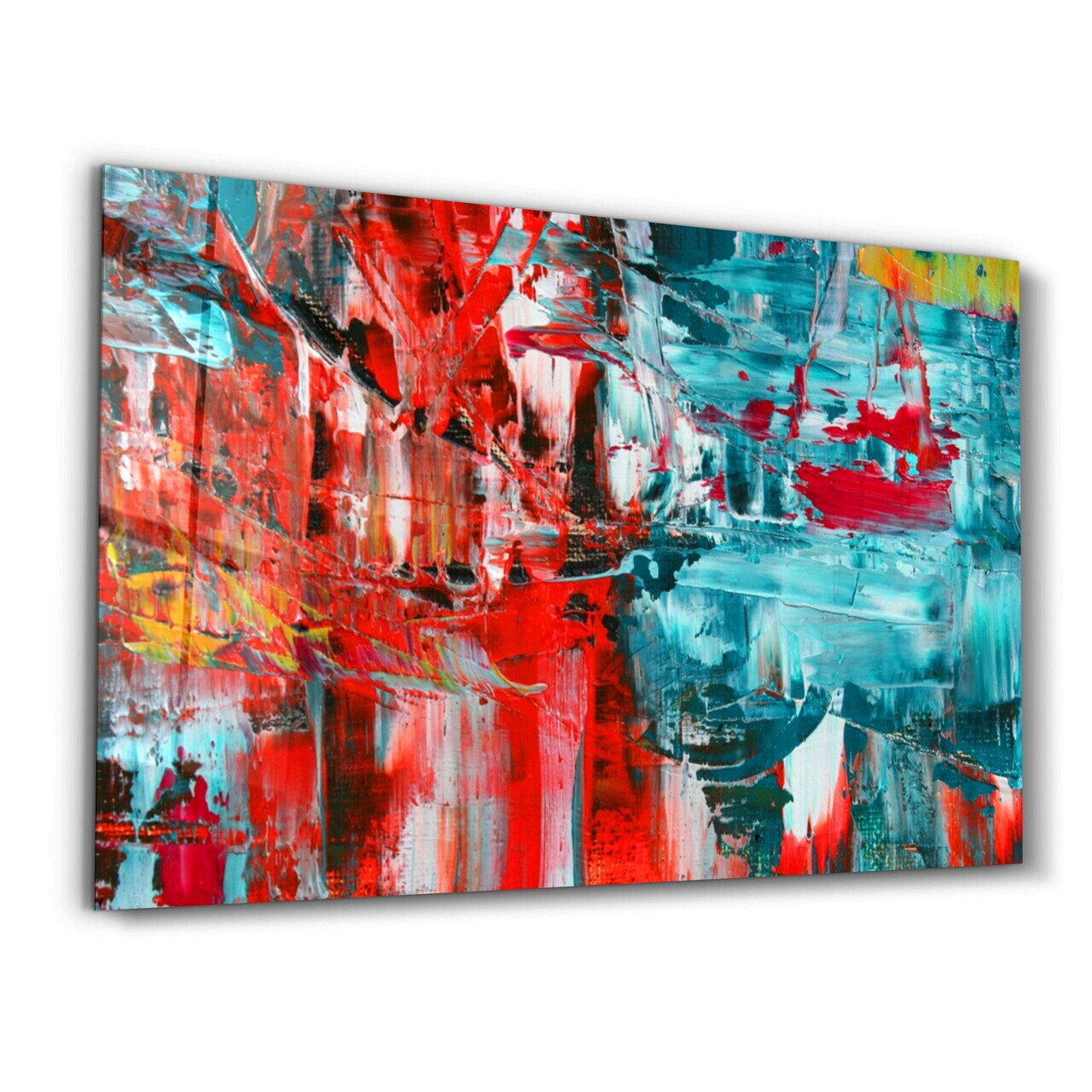 Tablou decorativ, OGLS-7097, Dimensiuni: 70 x 110 cm, Multicolor — imaginea 5