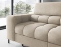 Coltar extensibil dreapta 5 locuri ELTAP, RT-18AU, Ferucce, 276x200x93 cm, lemn/poliester, bej deschis