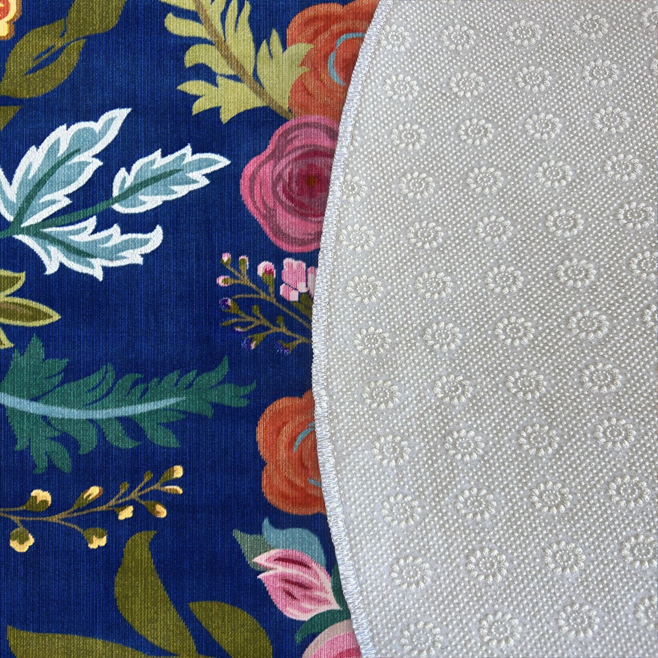 Covor (100 x 100), Cool-Fr68, 100x100 cm, Albastru navy - view 6