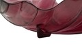 Bol decorativ, Leaf Red, Mauro Ferretti, 46x24x13 cm, sticla reciclata