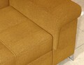 Coltar extensibil dreapta 4 locuri ELTAP, ERI-04, Eridano, 275x202x88 cm, lemn/poliester, galben