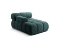 Sezlong living stanga 1 loc, Bellis-213, Micadoni Home, 155x94x70 cm, tesatura boucle, petrol