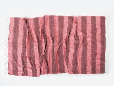 Prosop de plaja ege, irya home, 90x170 cm, coral