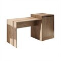 Masa de bucatarie, Hanah Home, 2785, 160x85x60 cm, PAL MELAMINAT, Maro
