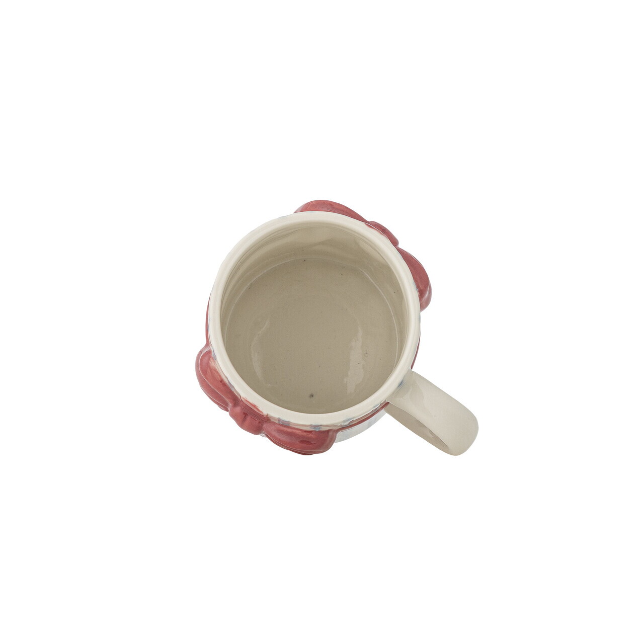 Set 4 cani, Bloomingville, Bowie, 9.5x8 cm, 278 ml, ceramica, albastru — imaginea 3